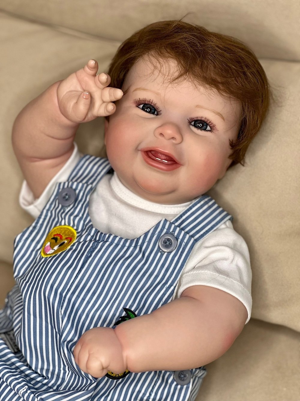 Кукла Реборн виниловая 50см в пакете (FA-245)