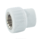 Муфта PP-R комбинированная белая Дн 32х1" ВР VALFEX 10129032
