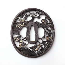 Цуба Самураи в разных боевых позициях