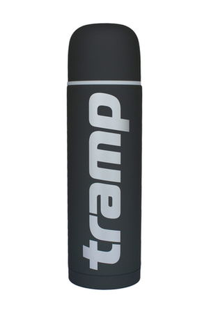 Термос Tramp 1200 мл Soft Touch TRC-110 Серый