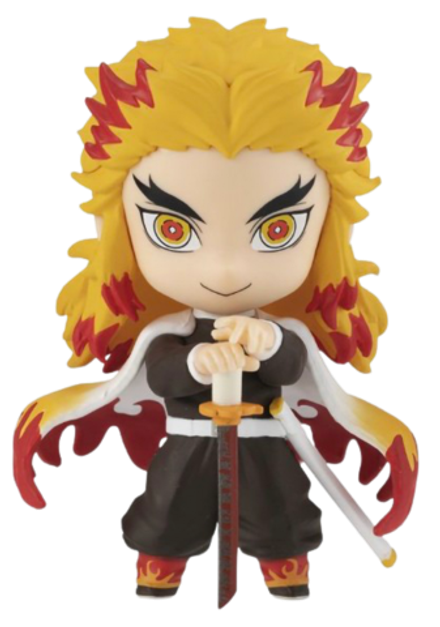 Фигурка Demon Slayer: Kimetsu No Yaiba Chibi Masters #02 Kyojuro Rengoku
