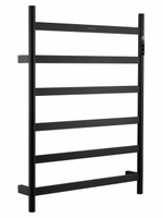 Полотенцесушитель электрический WONZON & WOGHAND ESSEN, Черный матовый (WW-A405-MB)