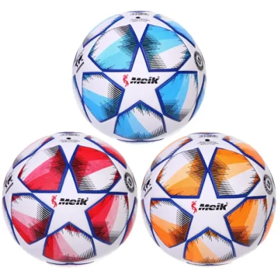 Мяч футбольный Meik MK-152 (ТПУ, размер 5, 3 слоя)