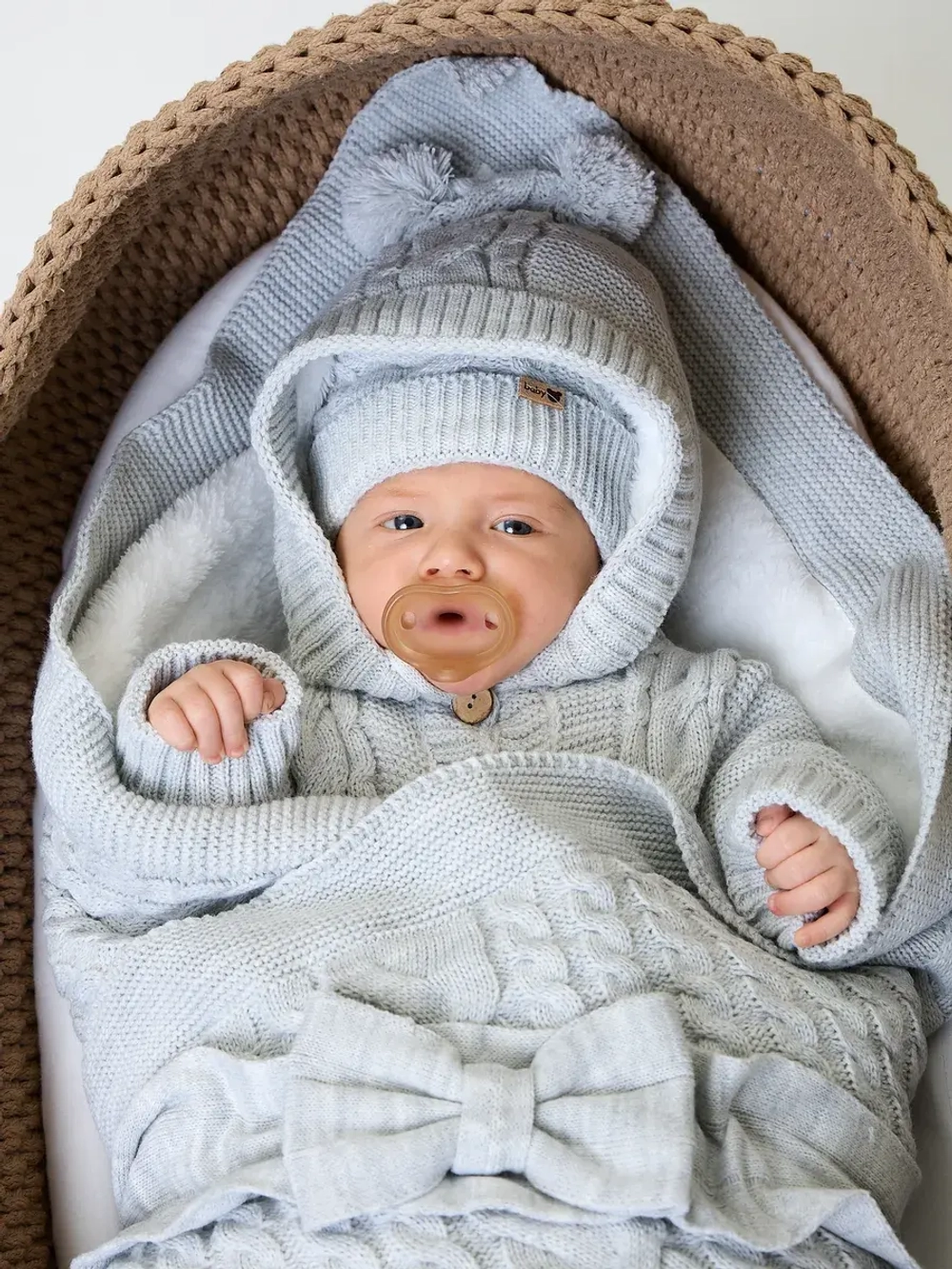 Конверт на выписку для новорожденного теплый