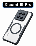 Чехол для Xiaomi 15 Pro c MagSafe противоударный с усиленными углами XUNDD