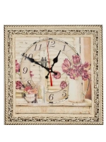 Часы настенные в винтажной раме "Прованс"