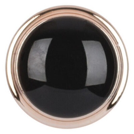 Пуговица рубашечная/блузочная, №406, 10 мм, цв.А008 черн.