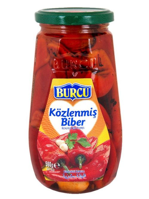 BURCU Перцы печеные на гриле 560 г