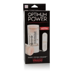 Автоматический мастурбатор с реалистичной насадкой Optimum Power (Цвет: прозрачный, телесный, белый)