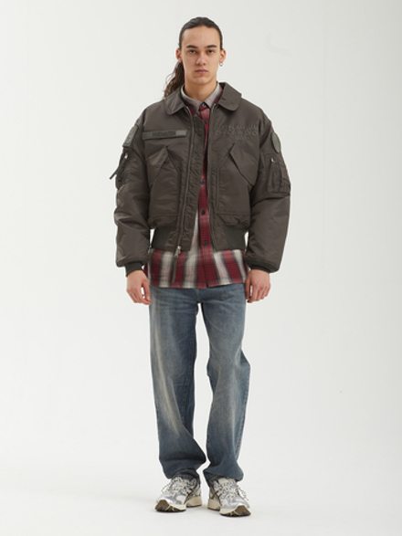 Мужской Бомбер Slam Jam X Alpha Industries Cwu-45