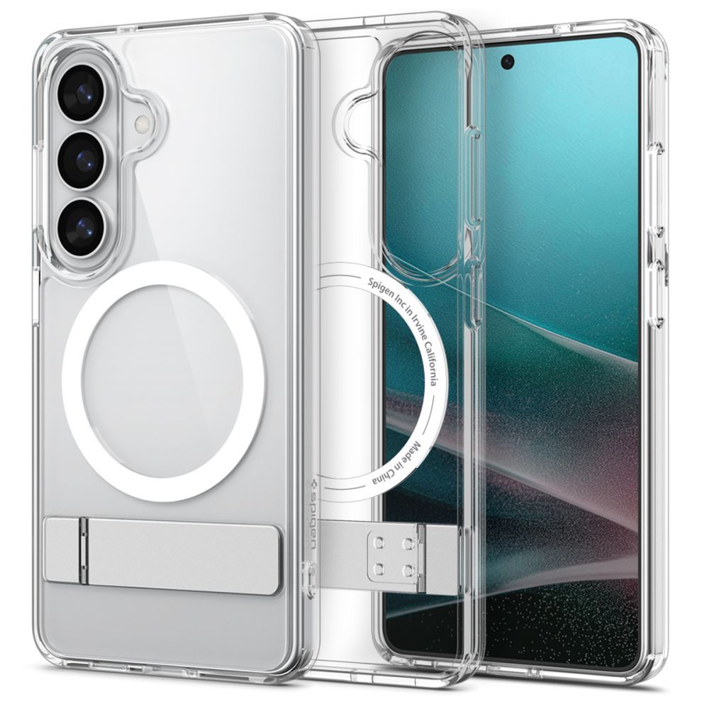 Чехол Spigen Ultra Hybrid S Mag Magsafe Galaxy S26+ Plus Clear White
