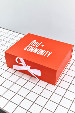 Подарочная коробка Red+ Community