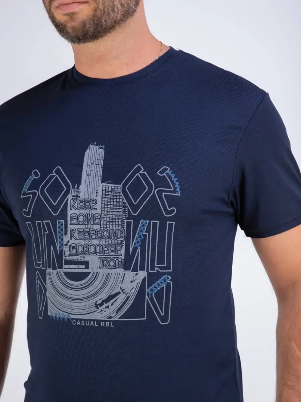 Футболка мужская однотонная Турция