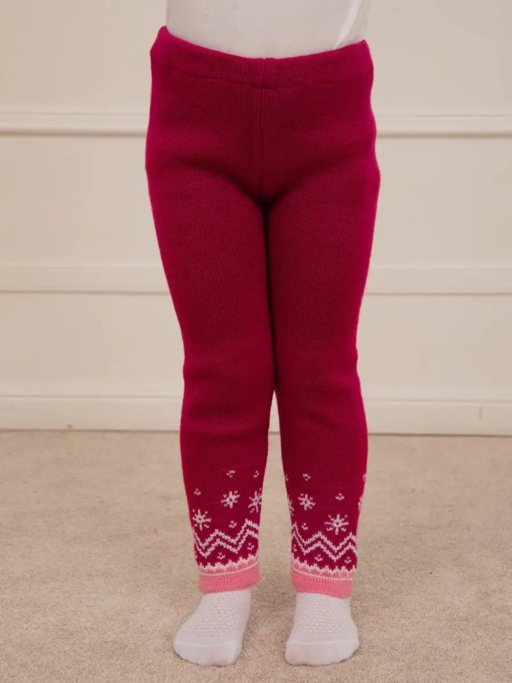 Леггинсы вязаные