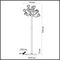 Торшер Odeon Light Modern Gardi 5090/12F