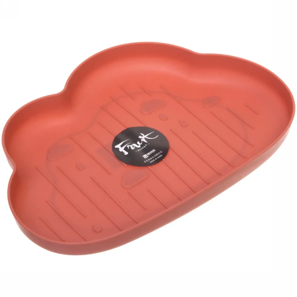 Блюдо пластиковое сервировочное «Облако» 28*19см