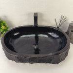 Раковина из андезита Erozy Black EA-64855 66*45*16 0038