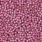 Японский бисер TOHO Round 11/0 (№PF553), непрозрачный глянцевый с металлическим блеском