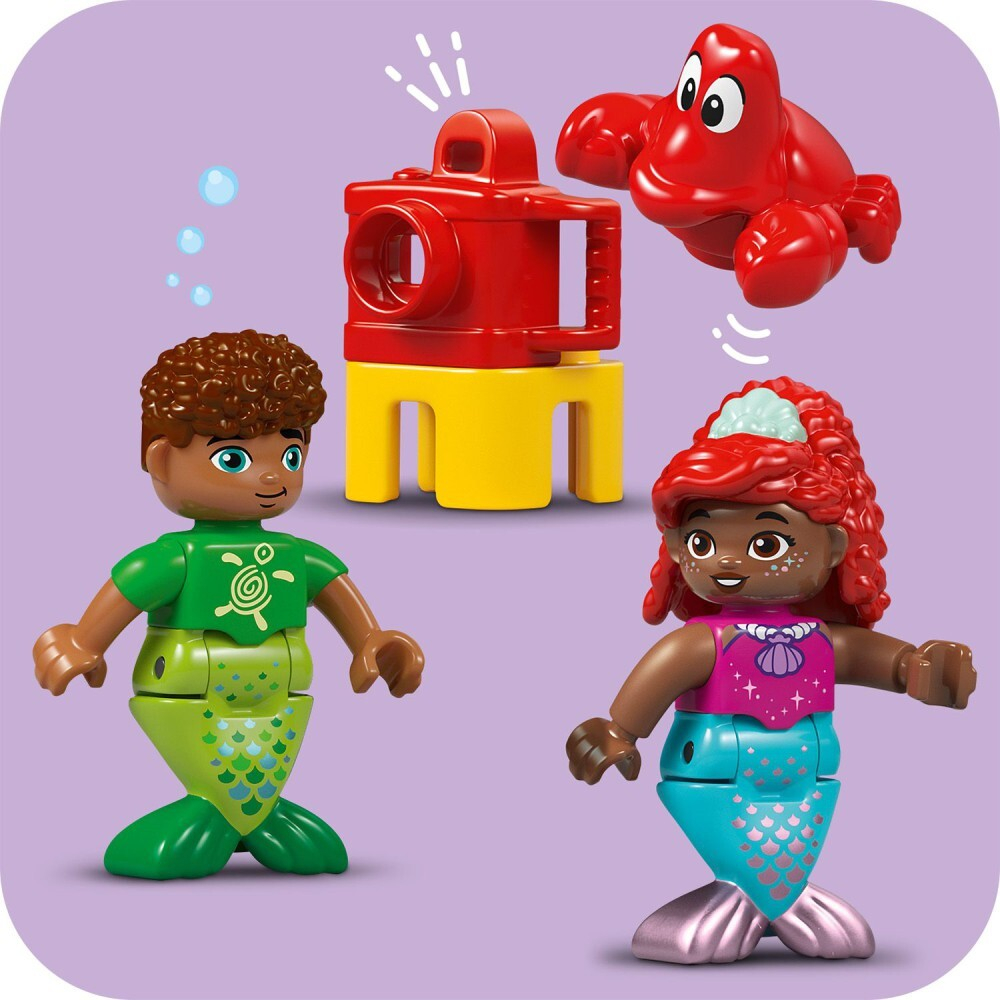 LEGO DUPLO Disney - Волшебный подводный дворец Ариэльки 10435 / артикул   10435  / GTIN 5702017583990