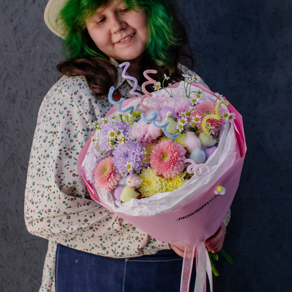 105. Нежный дофаминовый букет