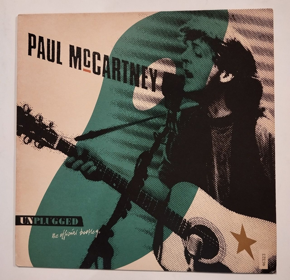 Винтажная виниловая пластинка LP Paul McCartney Unplugged The Official Bootleg (Spanish 1991)