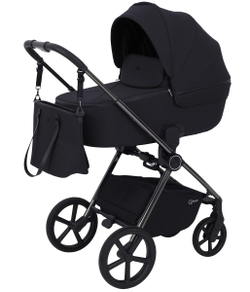 Детская коляска Rant Teo Black Chrome 3 в 1 Black