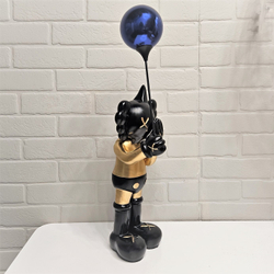 Фигурка Kaws Morty Smith with Balloon Golden