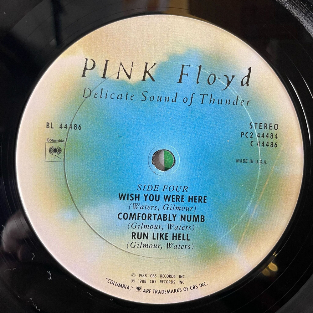 Винтажная виниловая пластинка LP Pink Floyd Delicate Sound Of Thunder (USA 1988)
