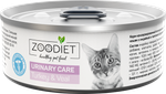 Консервы диета для кошек Zoodiet Urinary Care Turkey&Veal индейка телятина здоровье мочевыводящих путей 100 г