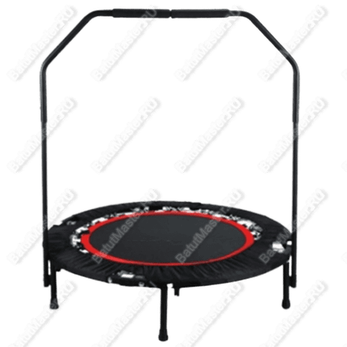 Каркасный батут, с П-образной ручкой, диаметр 4 фт