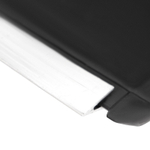 Лопата для уборки снега пластиковая, 530 х 375 х 1400 мм, алюминиевый черенок, Сибртех