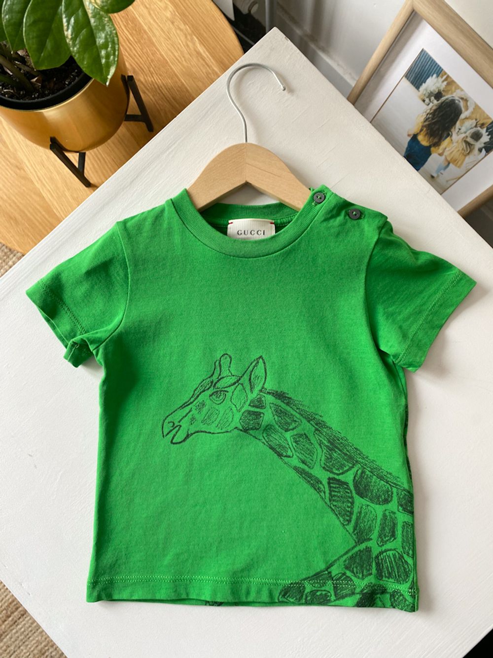 Новая хлопковая футболка Gucci, 86