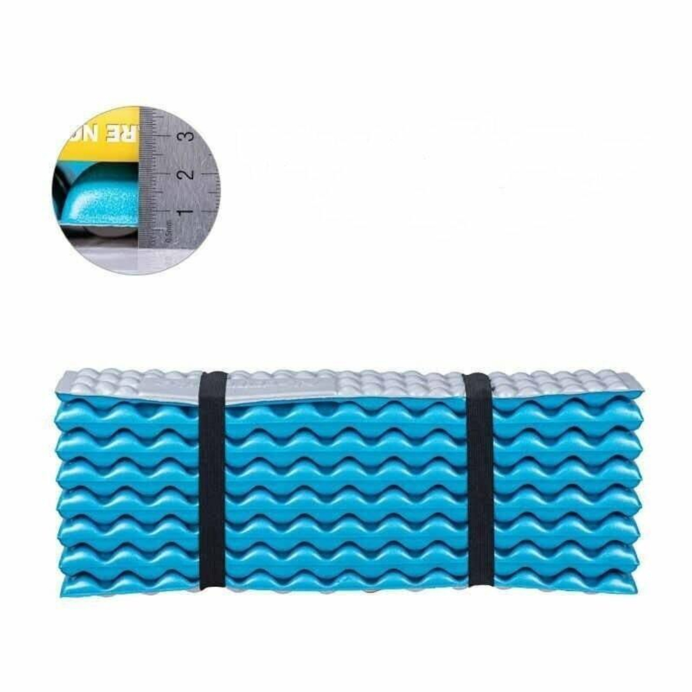 Коврик Naturehike NH20FCD07 складной утолщенный голубой