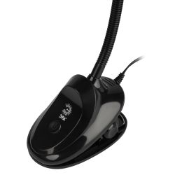 Настольный светильник ЭРА NLED-478-8W-BK светодиодный на прищепке черный