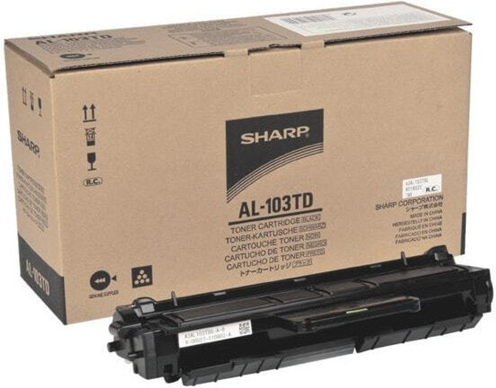 Sharp AL-103TD тонерный картридж Подлинный Черный 1 шт