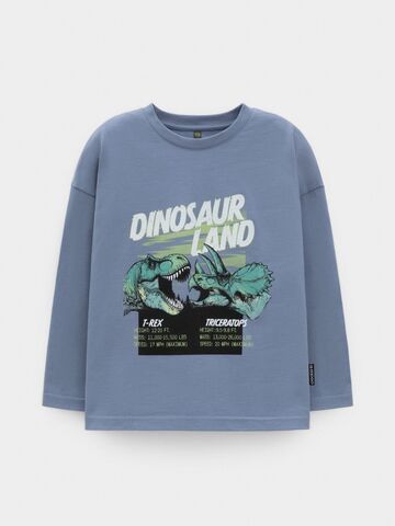 лонгслив  для мальчика  КР 302256/синий 3926 к614