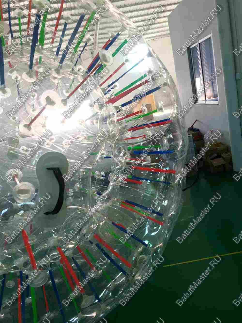 Светящийся зорб "Neo" ТПУ, диаметр 2.4 м