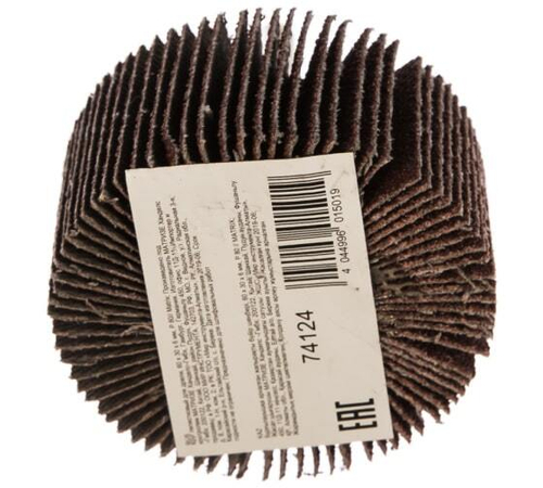 КРУГ ЛЕПЕСТКОВЫЙ MATRIX ДЛЯ ДРЕЛИ, 60Х30Х6ММ P 80 74124