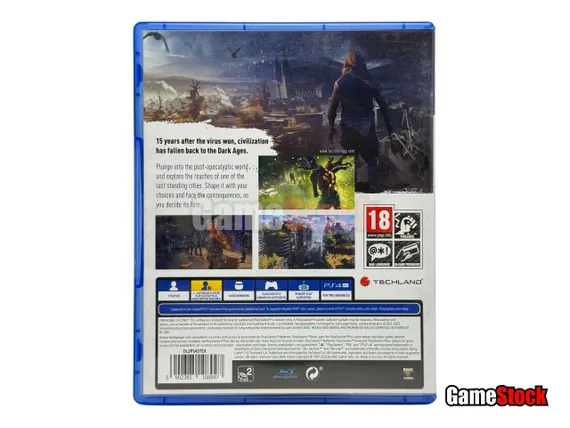 PS4 Dying Light 2 Stay Human (Б/У, Полностью на русском языке, CUSA-12555)