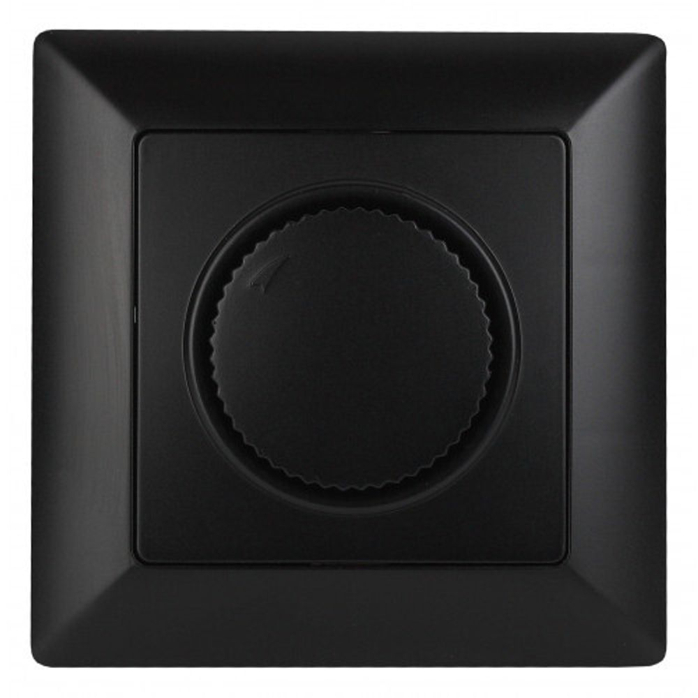 Светорегулятор Intro Solo 4-401-05 поворотный, 600Вт 230В, IP20, СУ, антрацит