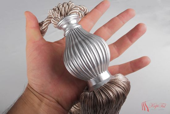 Подхваты-кисти для штор 2шт. коричневый