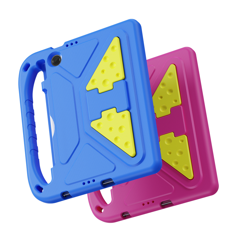 Детский чехол розового цвета на планшет Lenovo Tab K10 Gen 2 10.1 и Tab 10.1 Tablet (2025-) от Dux Ducis, серия Puff Series Case