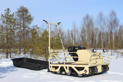 Мотобуксировщик POMOR X2 K-15 С реверс-редуктором