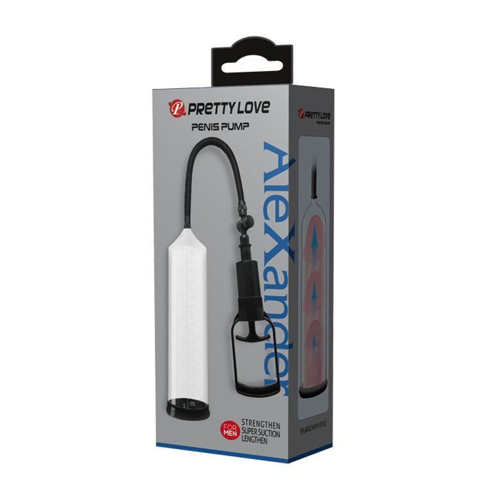 Прозрачная вакуумная помпа AleXander (Цвет: прозрачный)