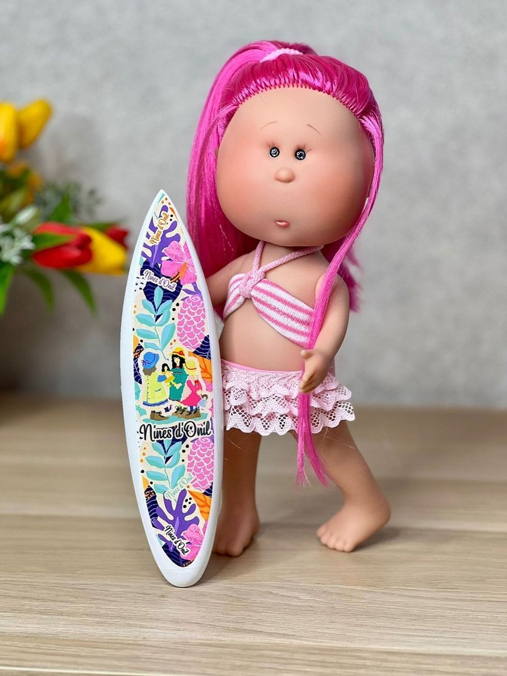 Кукла Nines виниловая 30см MIA SUMMER в пакете (2218)
