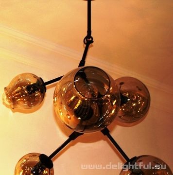 replica  BRANCHING BUBBLE CHANDELIER 5 by LINDSEY ADELMAN ( dark )