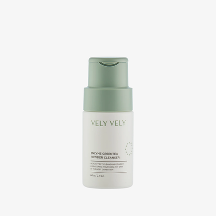 VELY VELY Энзимная пудра для умывания с зеленым чаем Enzyme Greentea Powder Cleanser (60 г)