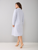 Халат Х-252/серый-гибискус