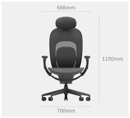 Кресло Xiaomi Yuemi YMI Ergonomic Chair (RTGXY01YM)