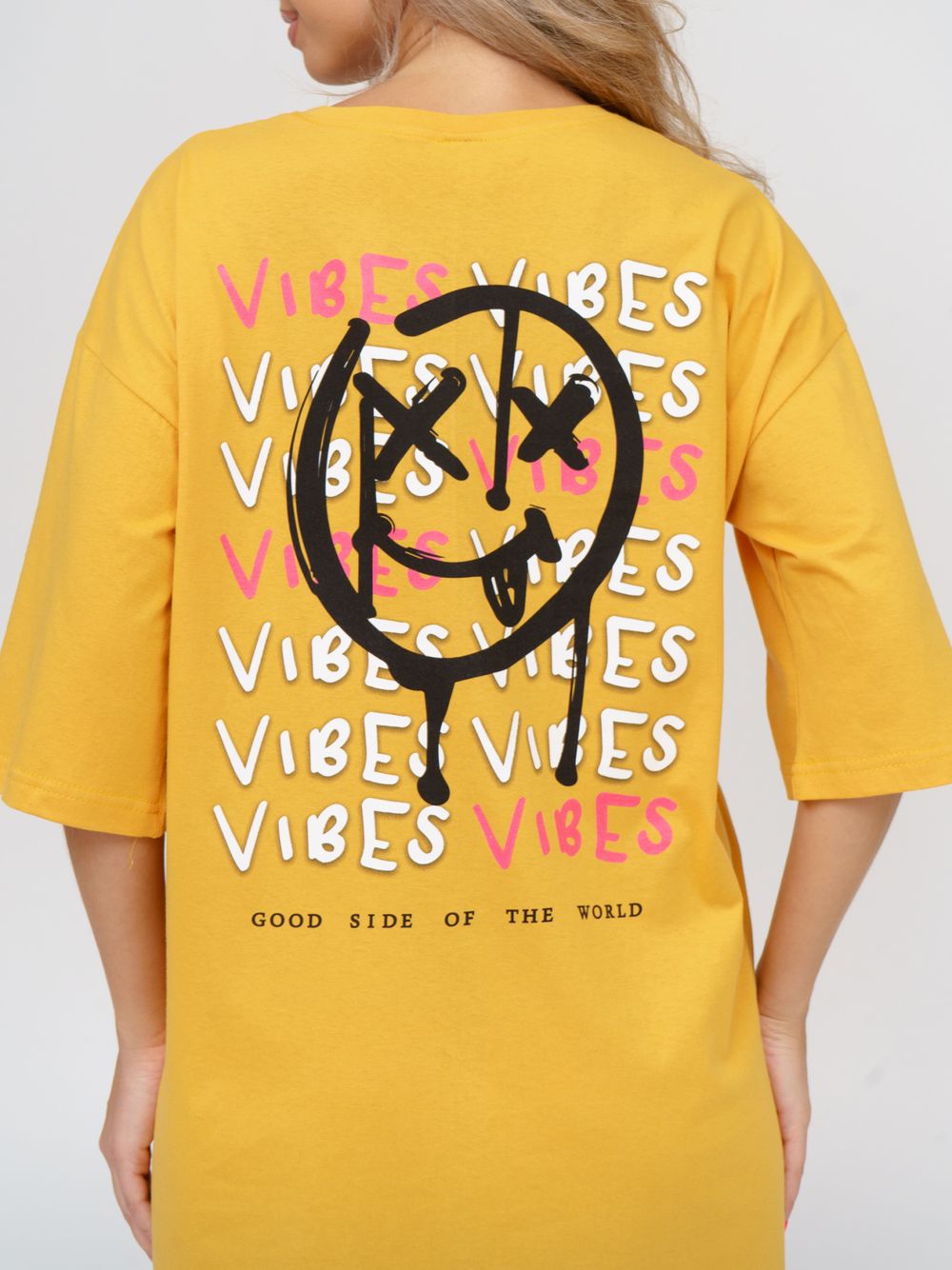 894 Туника "Горчичный" SveTekst (Акция)